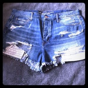 AEO Jean shorts